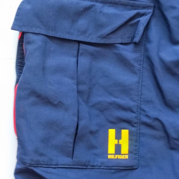 Tommy Hilfiger active wear outdoor shorts men's size XL navy blue side pockets - Picture 7 of 11